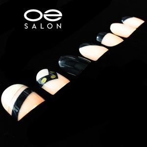 O2 Salon 5606 Full Cover False Nails(48 pcs/2 set)